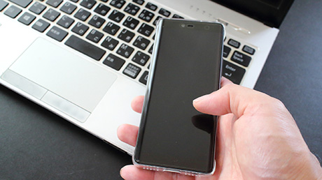 スマホからも全ての基本機能が利用可能