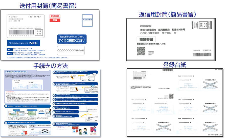 郵送の収集ツール