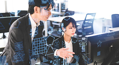 共通のデータベース利用によるマネジメントの強化